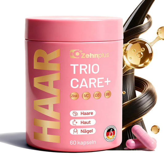 Zehnplus HAIR TRIO CARE+ – High-dose capsules for hair, skin & nails