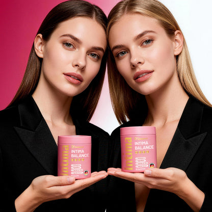 Intima Hair Balance Kapseln +mit Nährstoffen für Intimbalance sowie Haare, Haut & Nägel für den täglichen Bedarf von Frauen vegan · laborgeprüft  in Deutschland