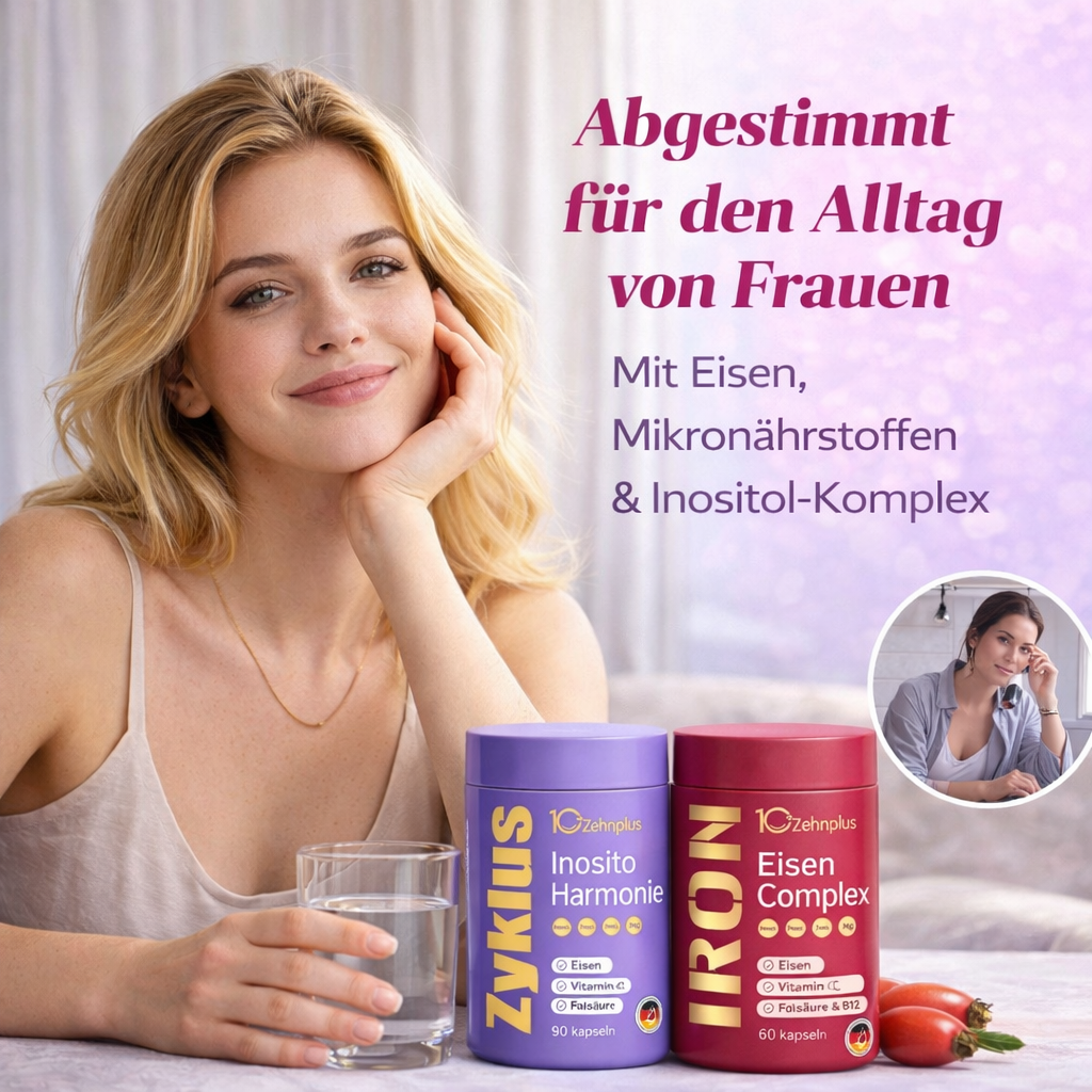 Zwei Formeln für die täglichen Bedürfnisse von Frauen