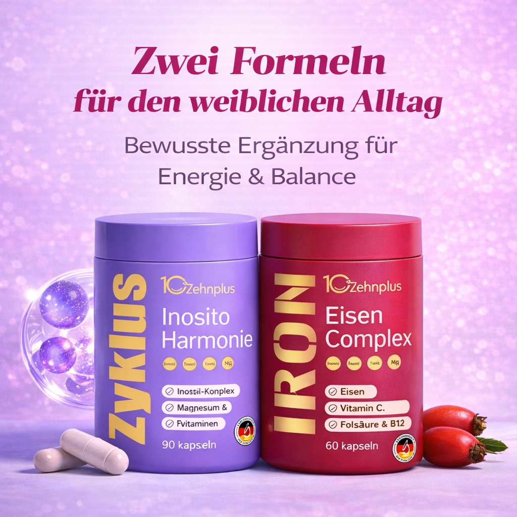 Zwei Formeln für die täglichen Bedürfnisse von Frauen