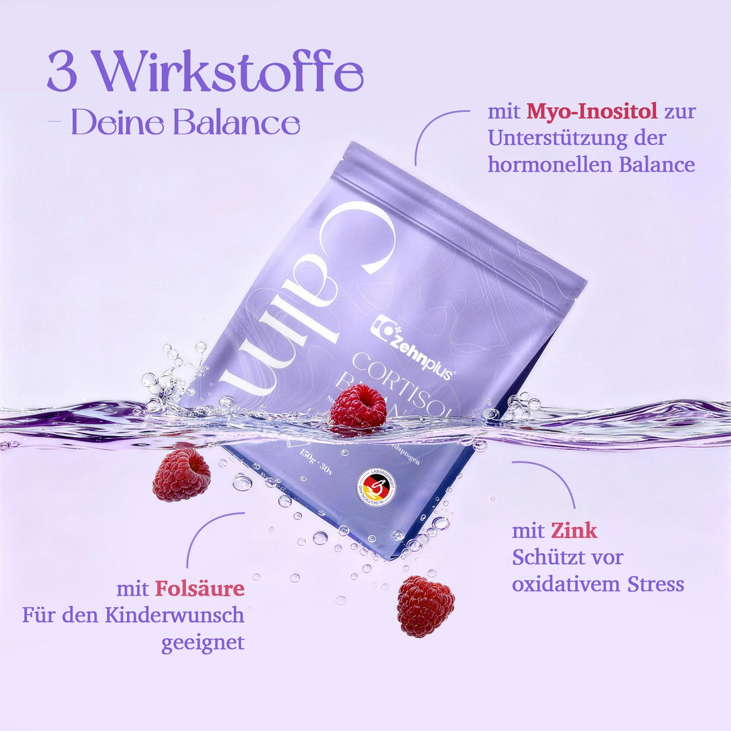 Balance statt Stress – Tag für Tag  Mit Ashwagandha, L-Theanin, Rhodiola & Safran