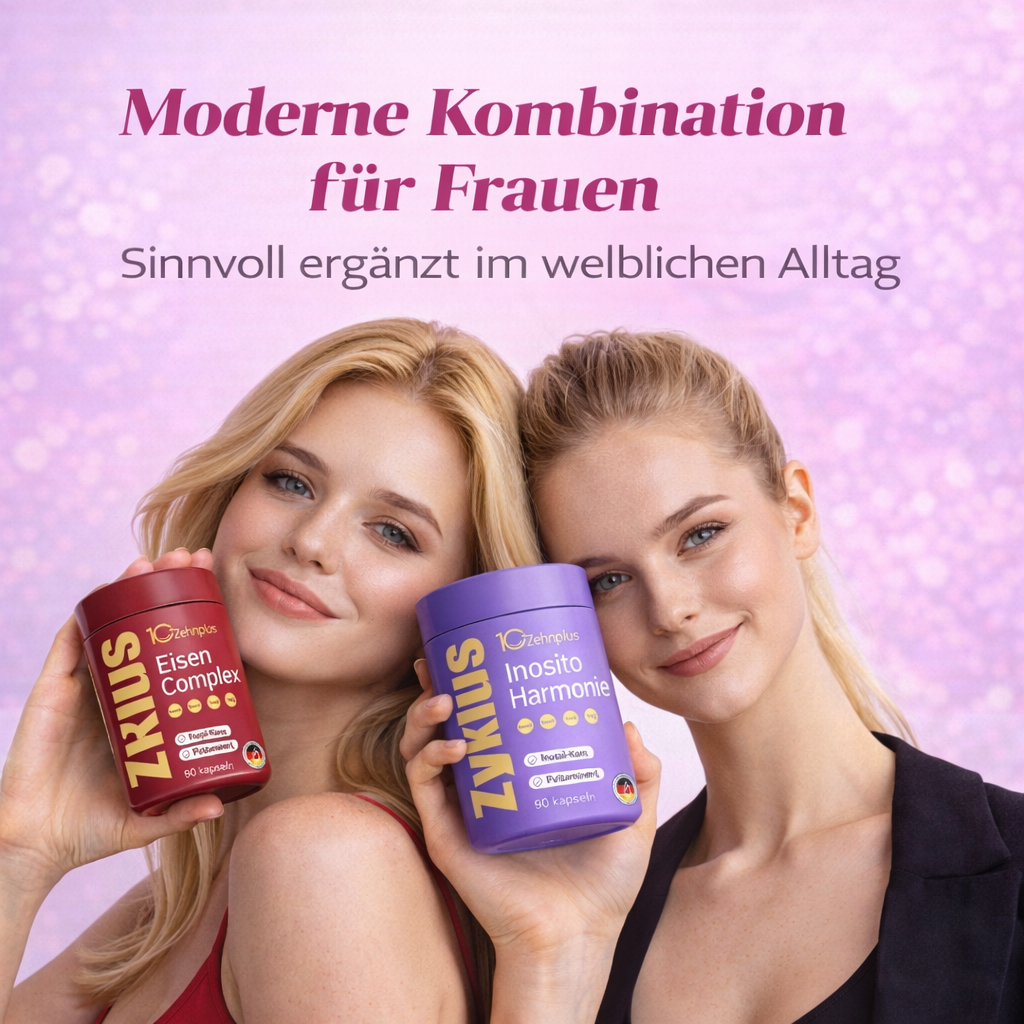 Zwei Formeln für die täglichen Bedürfnisse von Frauen