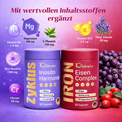 Zwei Formeln für die täglichen Bedürfnisse von Frauen